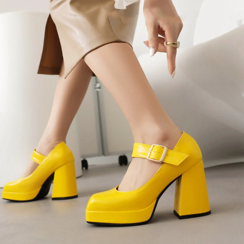 Funki Findz | Shoes | Women's Bright Patent Mary Jane Pumps