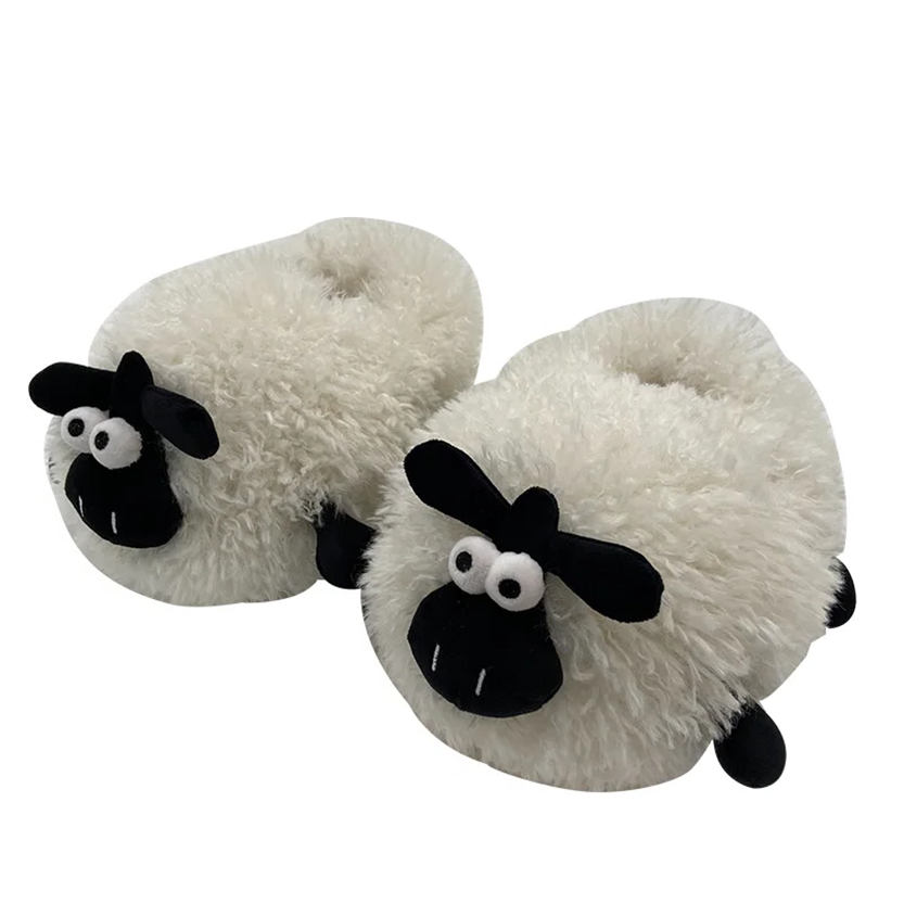 Funki Findz | Shoes | Unisex Cute Wide Eyed Sheep Slippers
