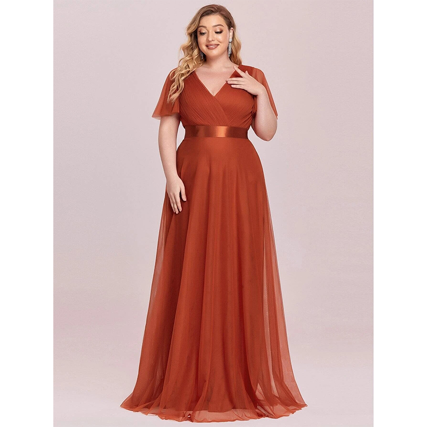 Funki Findz | Dresses | Women's Plus Size Long Evening Dress