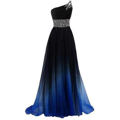 Funki Findz | Dresses | Women's Long Chiffon Evening Dress
