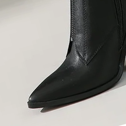 Funki Findz | Boots | Women's Pointed Toe Zip Up Ankle Boots
