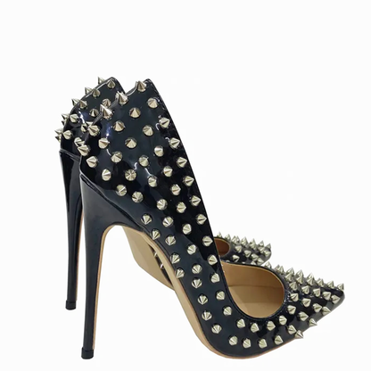 Funki Findz | Shoes | Women's Spikes Rivets Super High Stilettos