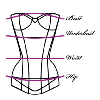 Funki Findz | Lingerie | Women's Pretty Strappy Lace Up Corset