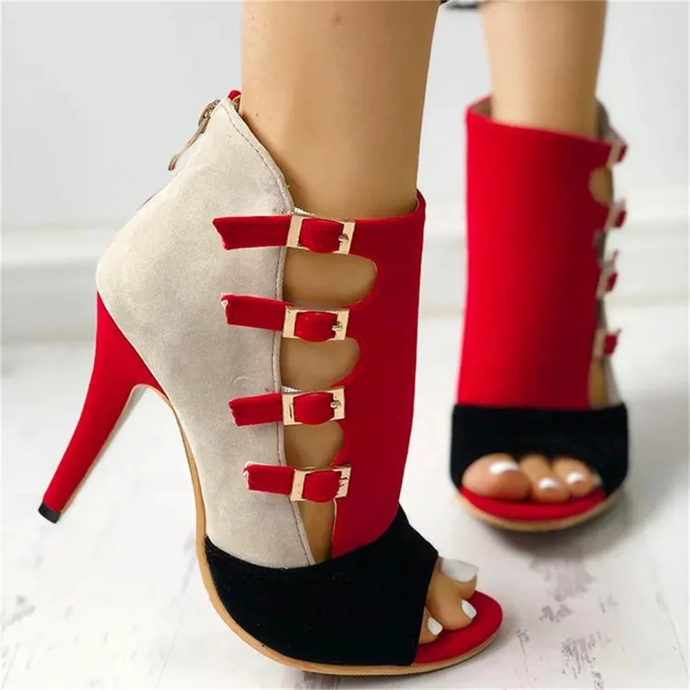 Funki Findz | Shoes | Women's Suede Wrap Buckle Strap Shoes
