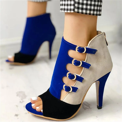 Funki Findz | Shoes | Women's Suede Wrap Buckle Strap Shoes