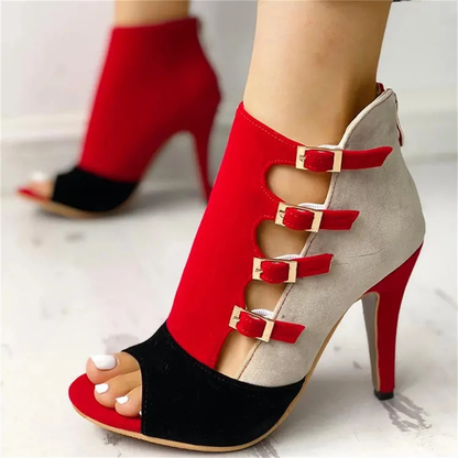 Funki Findz | Shoes | Women's Suede Wrap Buckle Strap Shoes