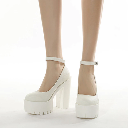 Funki Findz | Shoes | Women's High Mary Jane Gothic Platforms