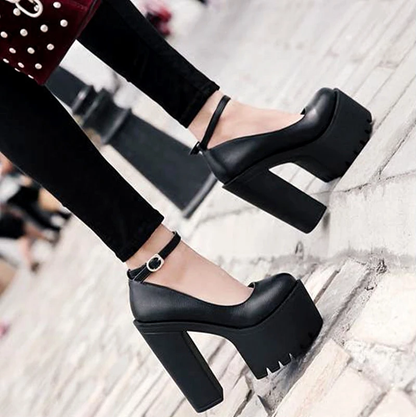 Funki Findz | Shoes | Women's High Mary Jane Gothic Platforms