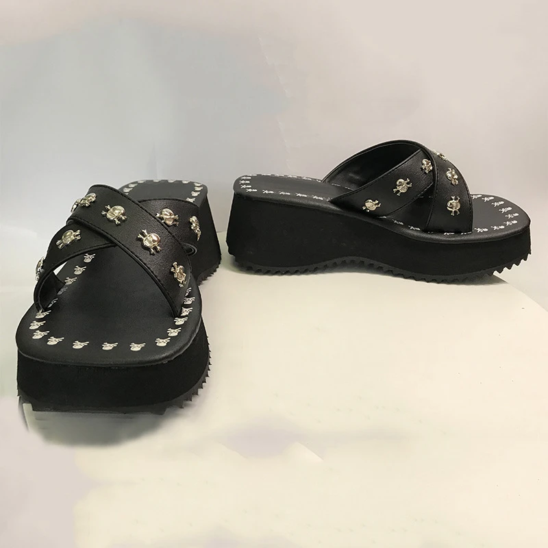 Funki Findz | Shoes | Women's Gothic Platform Wedge Sandals