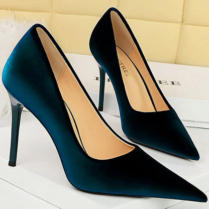 Funki Findz | Shoes | Women's Suede Fashion High Heel Stiletto