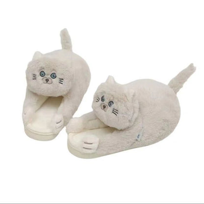 Funki Findz | Shoes | Women's Soft Cat Hug Slippers