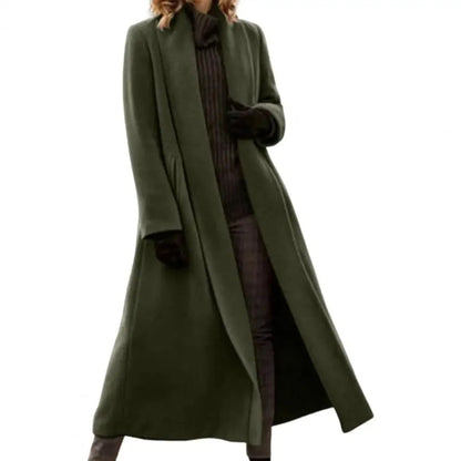 Funki Findz | Jackets | Women's Long Woolen Cardigan Coat