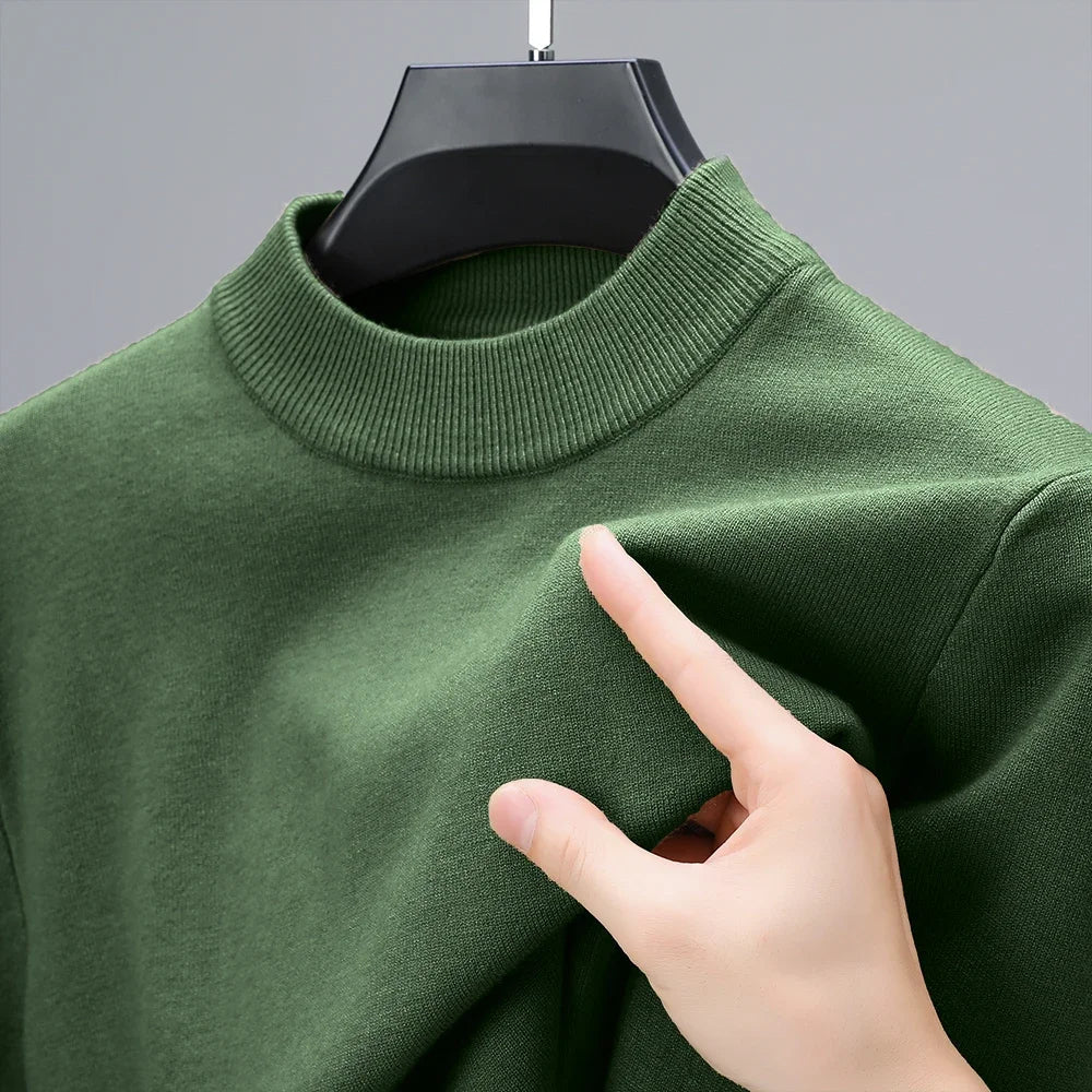 Funki Findz | Sweaters | Men's Aesthetic Mock Neck Sweaters