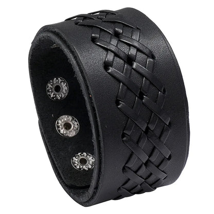 Funki Findz | Bracelets | Unisex Wide Cuff Goth Bracelet
