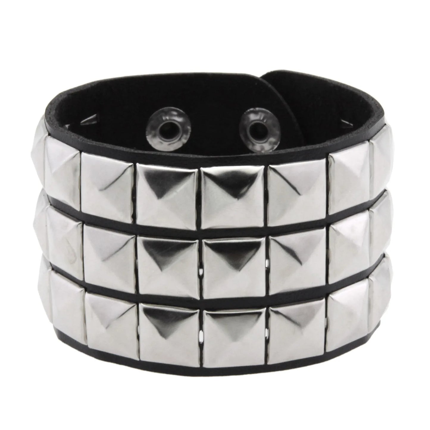 Funki Findz | Bracelets | Unisex Wide Cuff Goth Bracelet