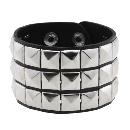 Funki Findz | Bracelets | Unisex Wide Cuff Goth Bracelet