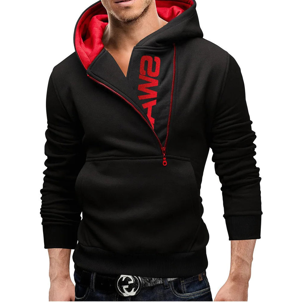 Funki Findz | Sweaters | Men's High Neck Hooded Pullovers
