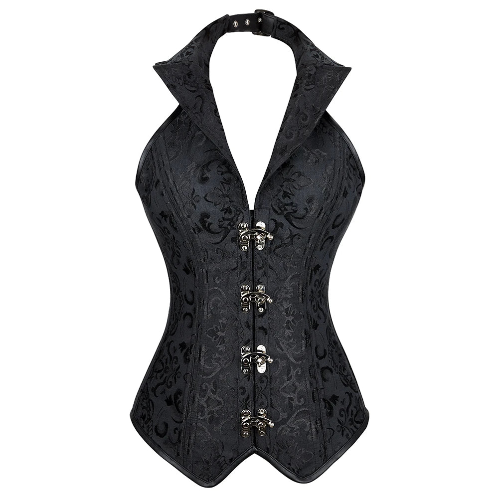 Funki Findz | Lingerie | Women's Gothic Faux Leather Corset