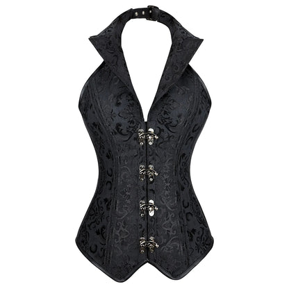Funki Findz | Lingerie | Women's Gothic Faux Leather Corset