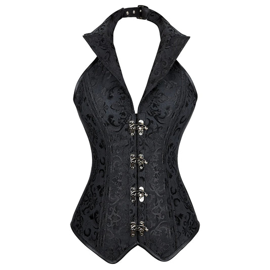 Funki Findz | Lingerie | Women's Gothic Faux Leather Corset