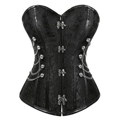 Funki Findz | Lingerie | Women's Gothic Faux Leather Corset