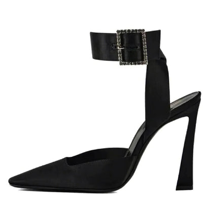 Funki Findz | Shoes | Women's Pointed Toe Buckle Strap Stilettos