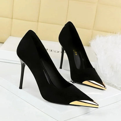 Funki Findz | Shoes | Women's Leopard Print Stilettos Metal Heel