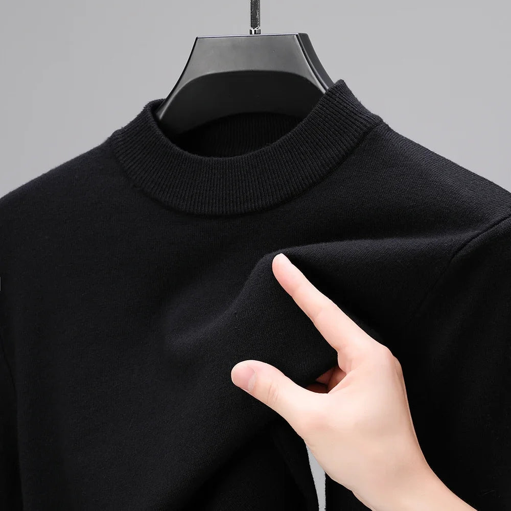 Funki Findz | Sweaters | Men's Aesthetic Mock Neck Sweaters