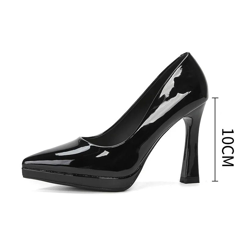 Funki Findz | Shoes | Women's Elegant Patent High Heel Pumps