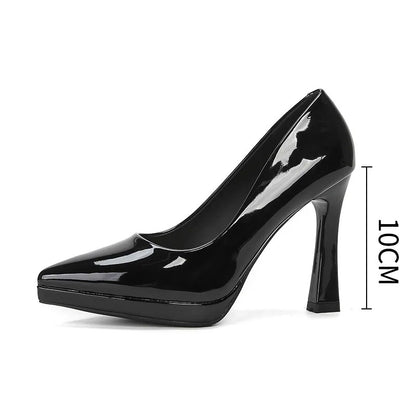 Funki Findz | Shoes | Women's Elegant Patent High Heel Pumps