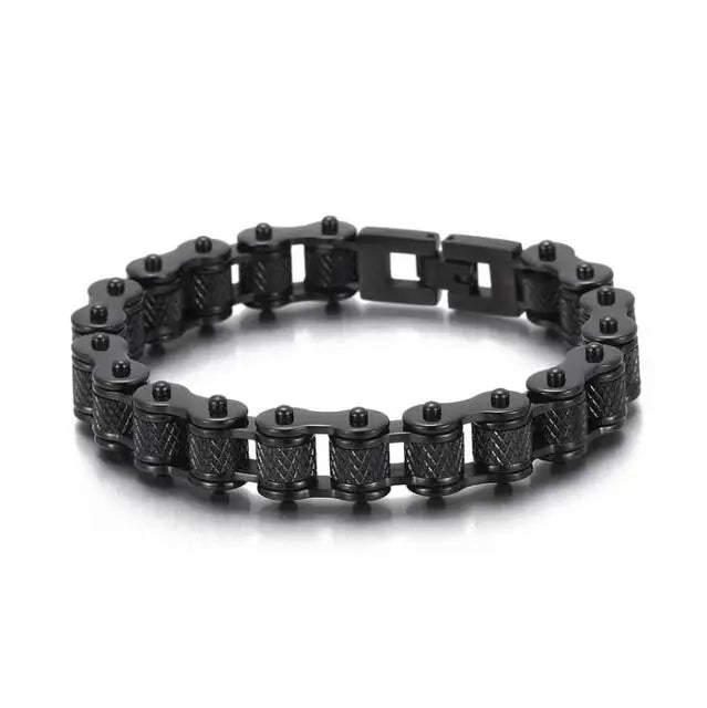 Funki Findz | Bracelets | Unisex Metal Bike Chain Wristband