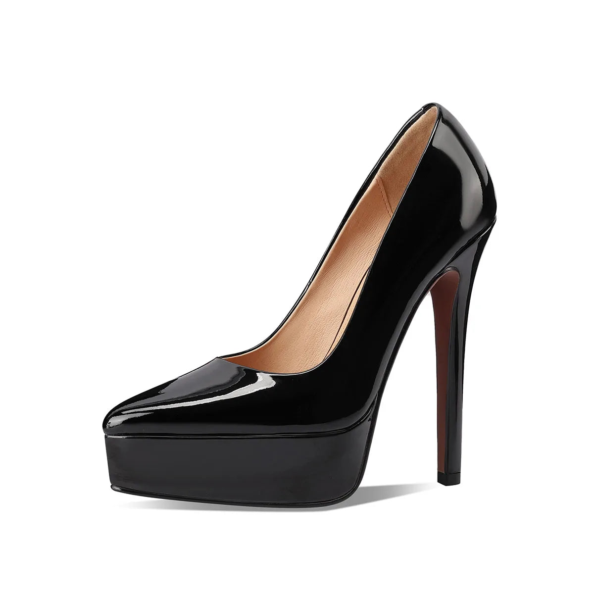 Funki Findz | Shoes | Women's Genuine Patent Black Stilettos