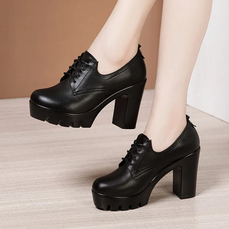 Funki Findz | Shoes | Women's Lace Up Platform Mary Janes