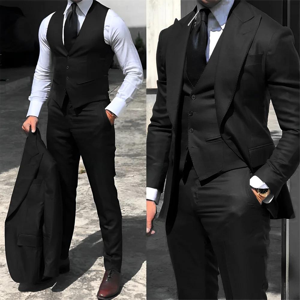 Funki Findz | Suits | Men's Fashion Formal Wedding Tuxedos 3Pc