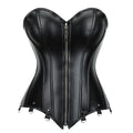 Funki Findz | Lingerie | Women's Faux Leather Fitted Corset