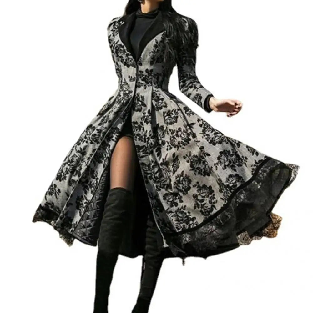Funki Findz | Dresses | Women's Vintage Dark Gothic Swing Coat