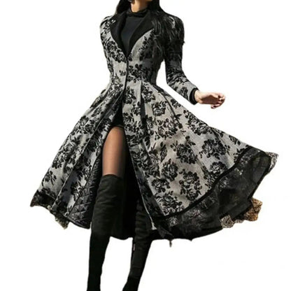 Funki Findz | Dresses | Women's Vintage Dark Gothic Swing Coat