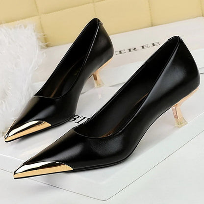 Funki Findz | Shoes | Women's Dress Shoes Metal Toe and Heel