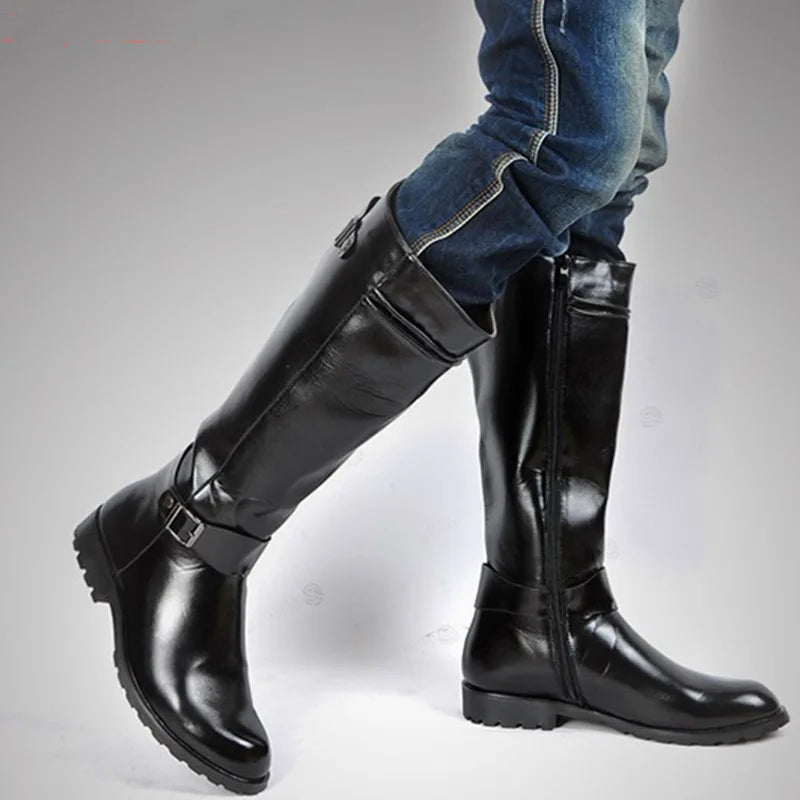 Funki Findz | Boots | Women's Leatherr British Style Riding Boots