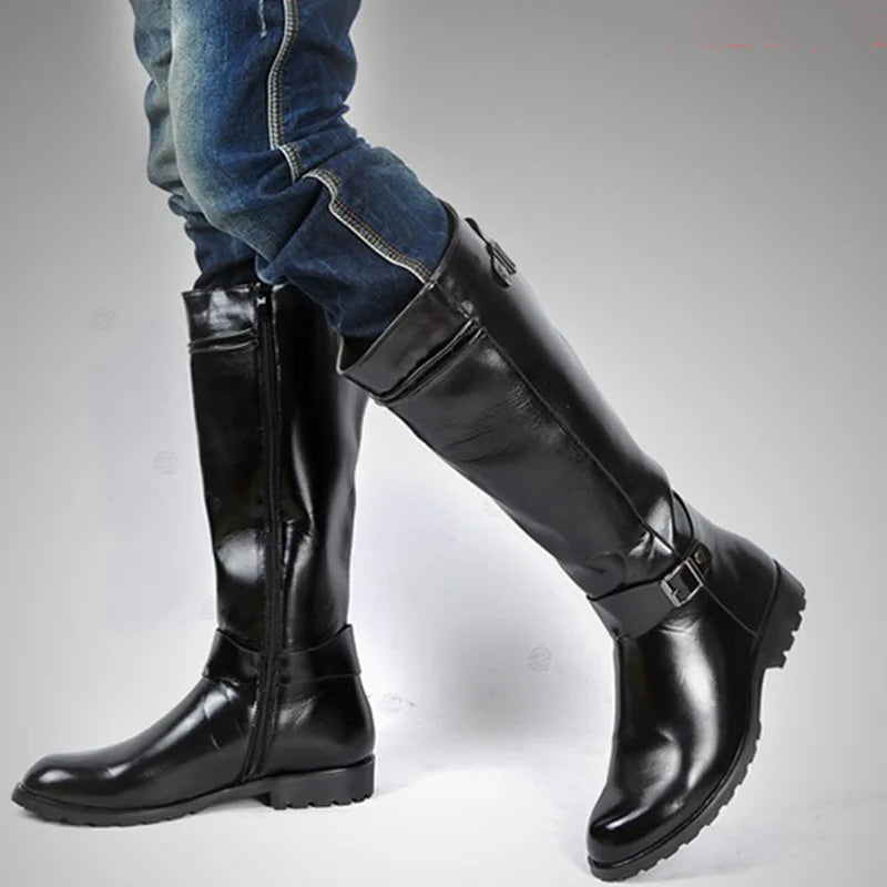Funki Findz | Boots | Women's Leatherr British Style Riding Boots