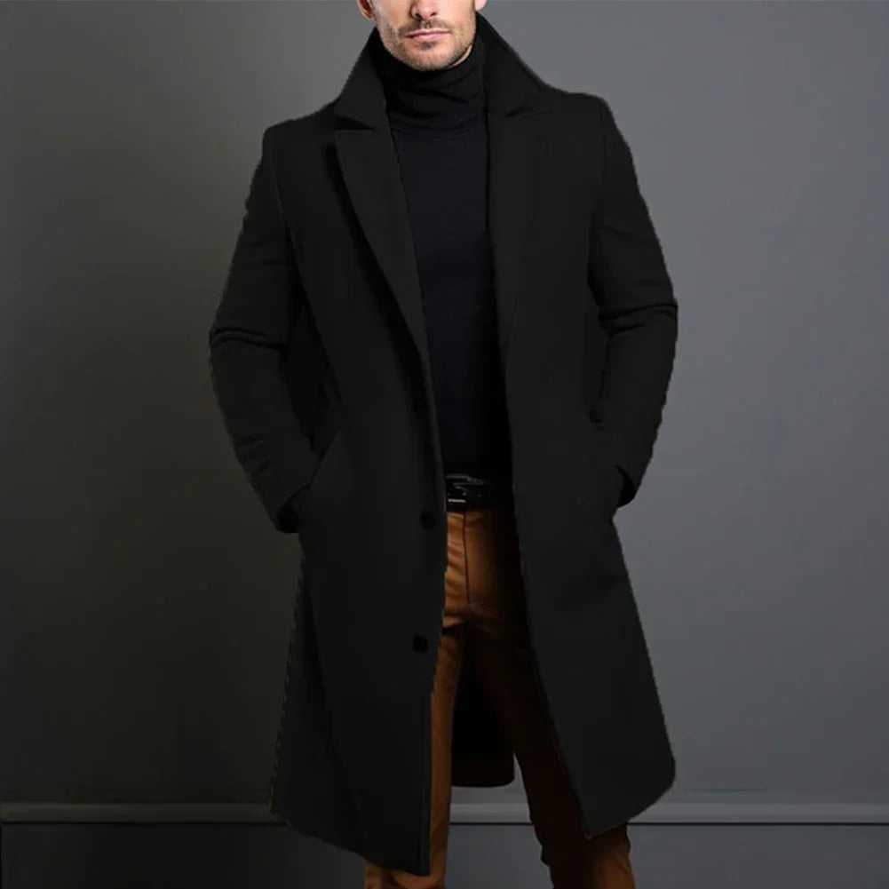 Funki Findz | Jackets | Men's Elegant 3/4 Casual Business Coats