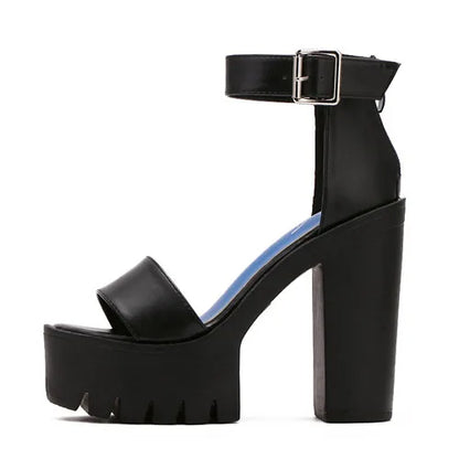 Funki Findz | Shoes | Women's Sexy High Chunky Heel Platforms