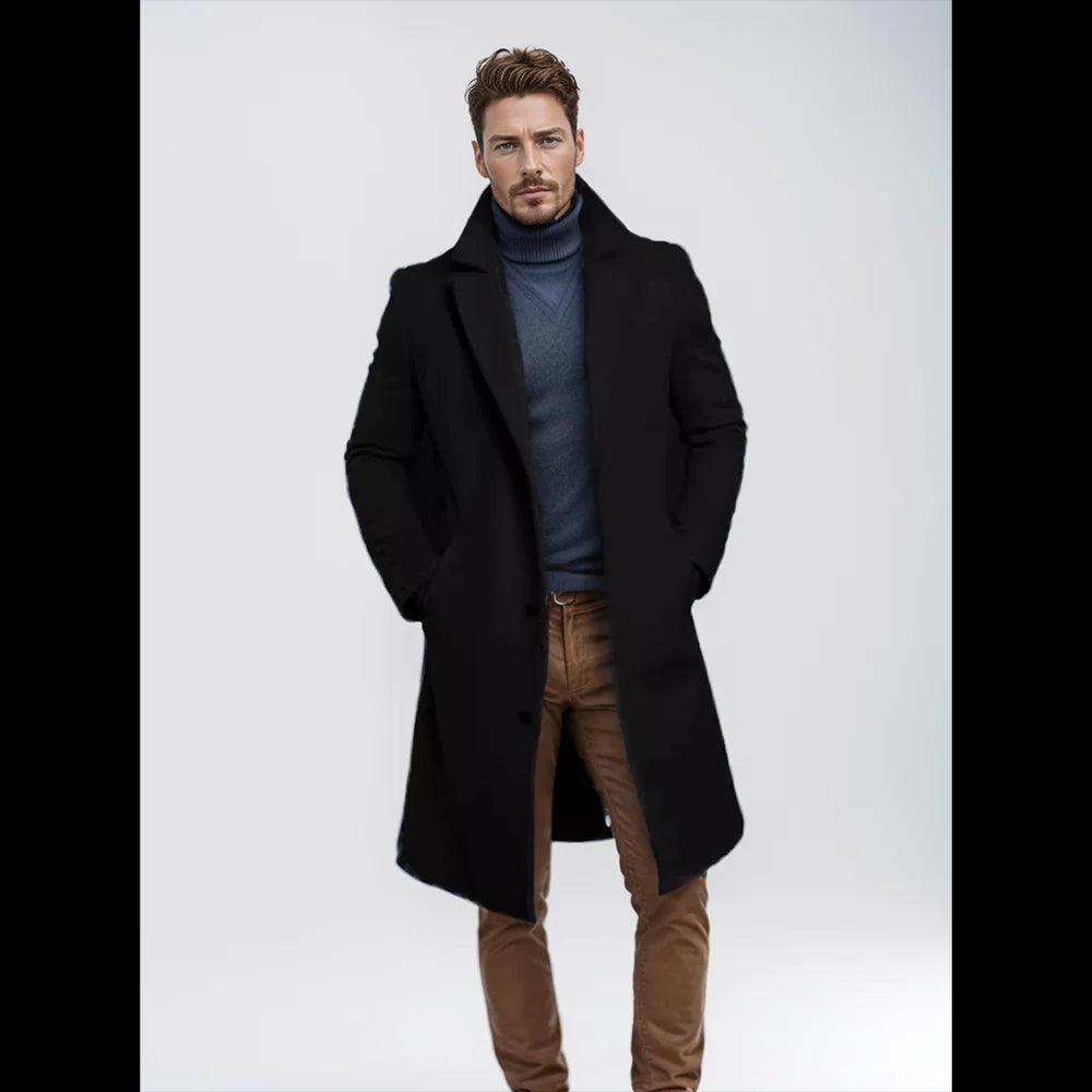 Funki Findz | Jackets | Men's Elegant 3/4 Casual Business Coats