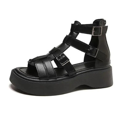 Funki Findz | Shoes | Women's Low Goth Wedge Sandals