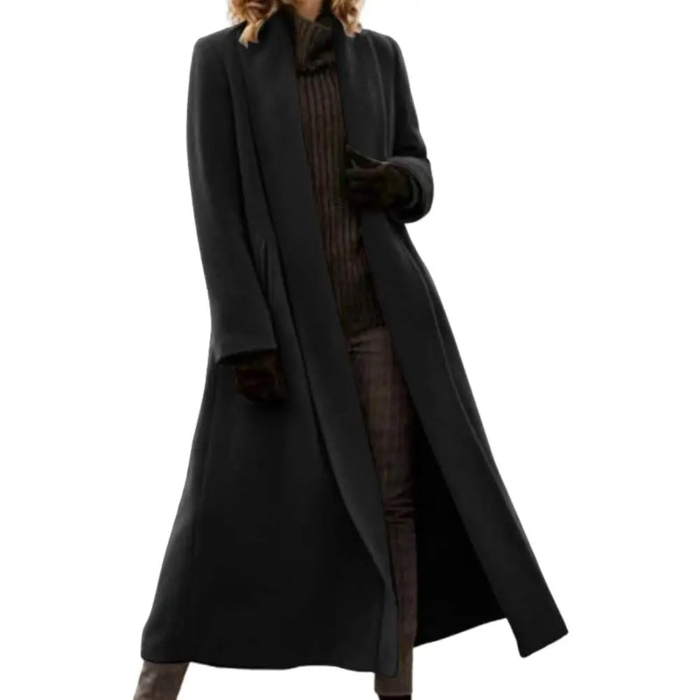 Funki Findz | Jackets | Women's Long Woolen Cardigan Coat