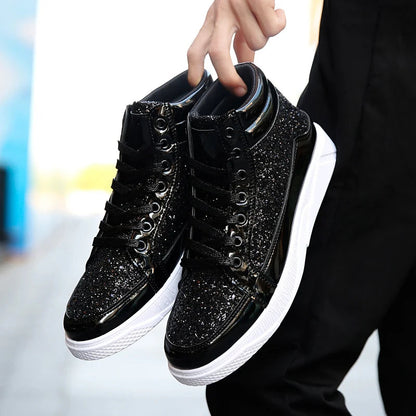 Funki Findz | Boots | Men's Women's Bling Lace Up Sneakers