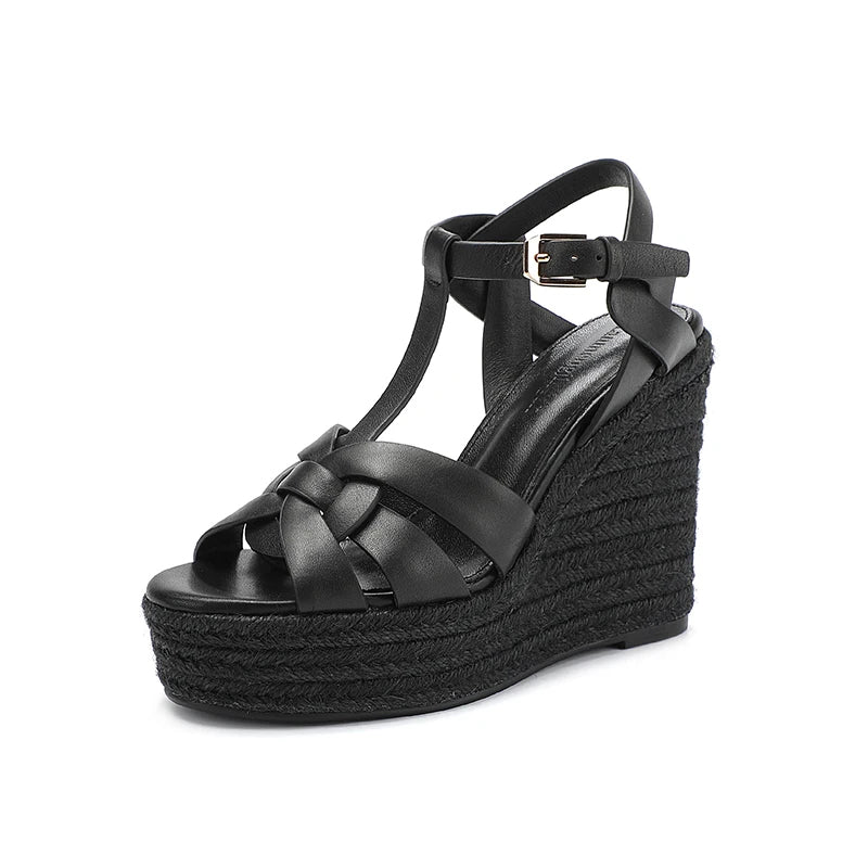 Funki Findz | Shoes | Women's Cross Plait High Wedge Sandals