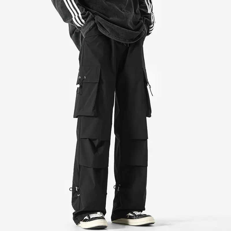 Funki Findz | Pants | Men's Casual Cargo Pants Long Loose Fit