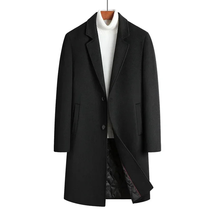 Funki Findz | Jackets | Men's Luxury Wool Blend Trench Coats