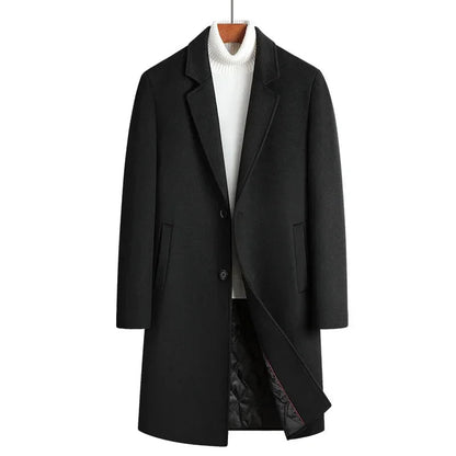 Funki Findz | Jackets | Men's Luxury Wool Blend Trench Coats